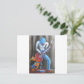 Carte Postale Guitare (Debout devant)