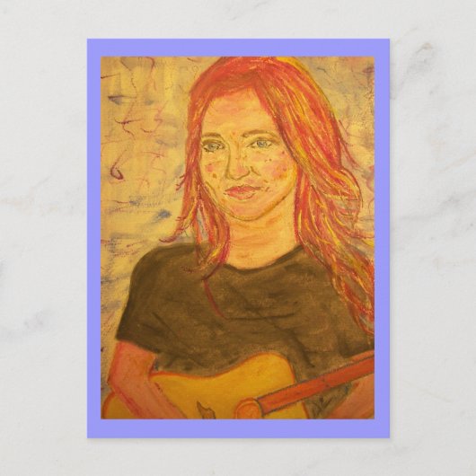 Carte Postale guitare (Devant)