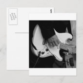 Carte Postale Guitare (Devant / Derrière)