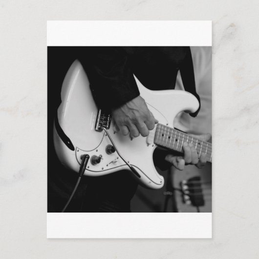 Carte Postale Guitare (Devant)
