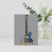 Carte Postale Guitare 4 pccna (Debout devant)