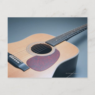 Carte Postale Guitare acoustique