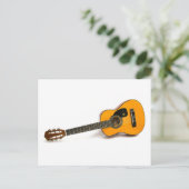 Carte Postale Guitare acoustique (Debout devant)