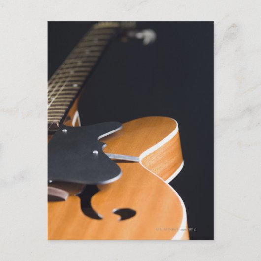 Carte Postale Guitare acoustique 3 (Devant)