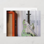 Carte Postale Guitare Acoustique Exceptionnelle (Devant / Derrière)