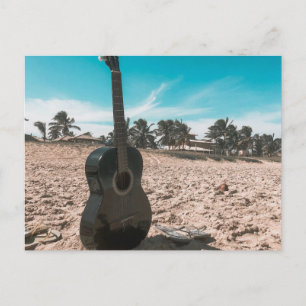 Carte Postale Guitare acoustique magnifique