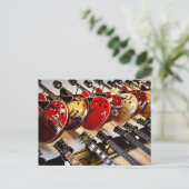 Carte Postale Guitare Acoustique Merveilleuse (Debout devant)