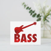 Carte Postale Guitare basse (Debout devant)