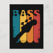 Carte Postale Guitare basse (Devant)