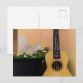 Carte Postale Guitare basse incroyable (Devant / Derrière)