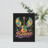 Carte Postale Guitare Boone (Debout devant)