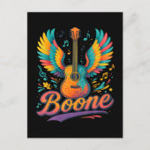 Carte Postale Guitare Boone (Devant)