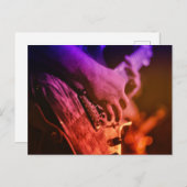 Carte Postale Guitare cool (Devant / Derrière)