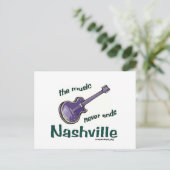 Carte Postale Guitare de Nashville (Debout devant)