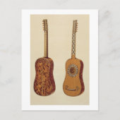 Carte Postale Guitare de Rizzio, de 'Instruments de musique' (co (Devant)