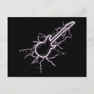 Carte Postale Guitare électrique