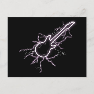 Carte Postale Guitare électrique