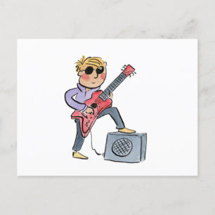 Carte Postale Guitare électrique