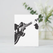 Carte Postale Guitare électrique (Debout devant)