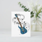 Carte Postale Guitare électrique (Debout devant)