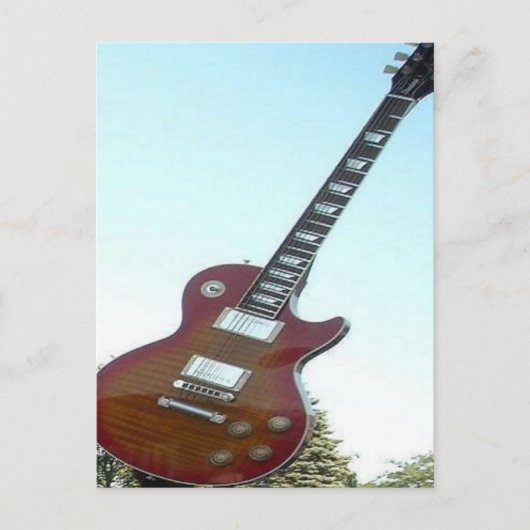 Carte Postale Guitare électrique (Devant)