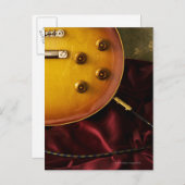 Carte Postale Guitare électrique 6 (Devant / Derrière)