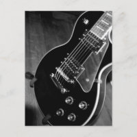 Guitare électrique noire