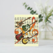 Carte Postale Guitare et accords 07 (Debout devant)