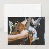Carte Postale Guitare Exceptionnelle (Devant / Derrière)