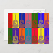 Carte postale Guitare Heaven (Devant / Derrière)