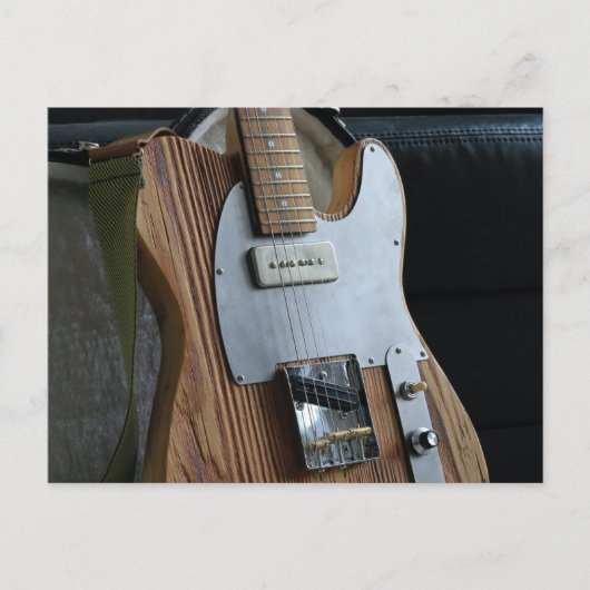 Carte Postale Guitare merveilleuse (Devant)