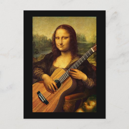 Carte Postale Guitare Mona (Devant)