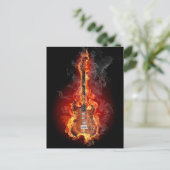 Carte Postale Guitare rock flamand (Debout devant)