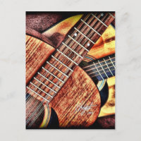 Guitares à fort contraste