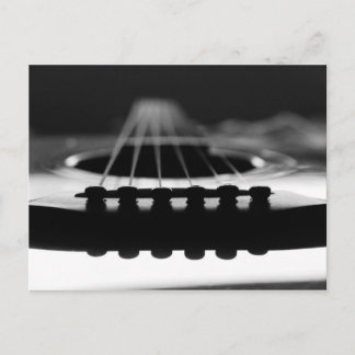 Carte Postale Guitares acoustiques