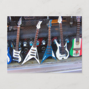 Carte Postale Guitares Hollywood