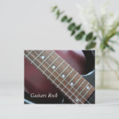 Carte Postale Guitares Rock - Guitare électrique (Debout devant)