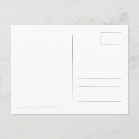 Carte Postale Guldpeng de poulet ! Grantrollet och månen CC0831 (Dos)