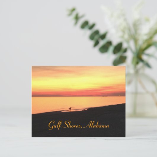 Carte postale Gulf Shores Alabama (Debout devant)