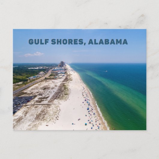 Carte postale Gulf Shores Alabama (Devant)