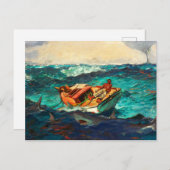 Carte Postale Gulf Stream par Winslow Homer (Devant / Derrière)
