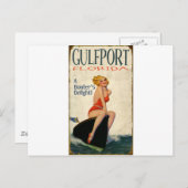 Carte Postale Gulfport Floride (Devant / Derrière)