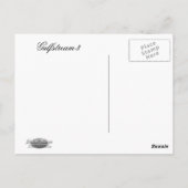 CARTE POSTALE GULFSTREAM 3 EN NUAGES (Dos)