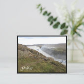Carte Postale Gullfoss (Debout devant)
