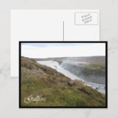 Carte Postale Gullfoss (Devant / Derrière)