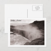 Carte Postale Gullfoss (Devant / Derrière)