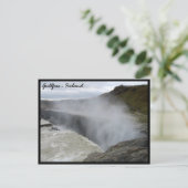 Carte Postale Gullfoss (Debout devant)