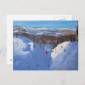 Carte Postale Gully Black Rocks Derbyshire 2009 (Devant / Derrière)