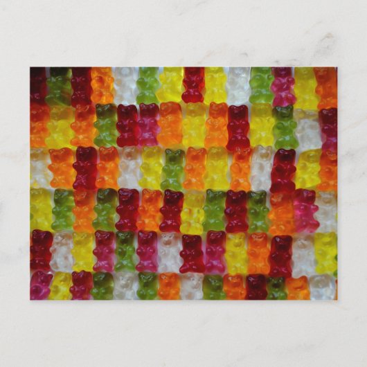 Carte Postale Gummibärchen (Devant)