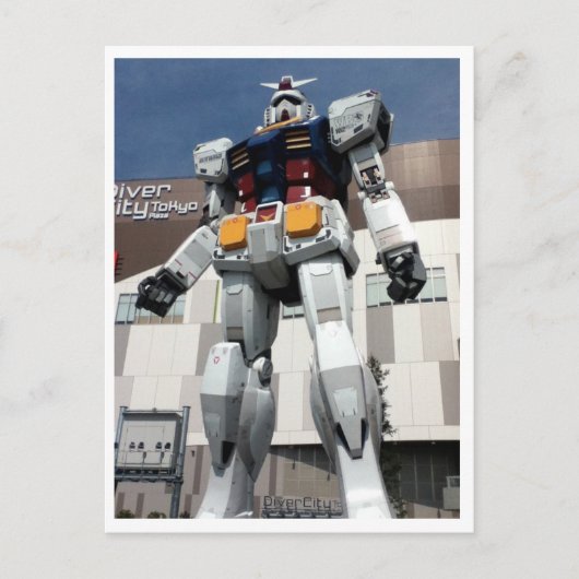 Carte Postale Gundam RX-78 (Devant)